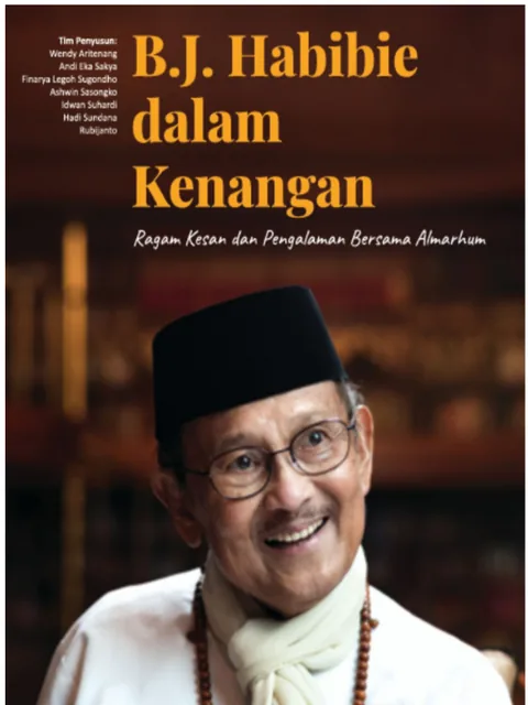 Sampul B.J. Habibie dalam Kenangan